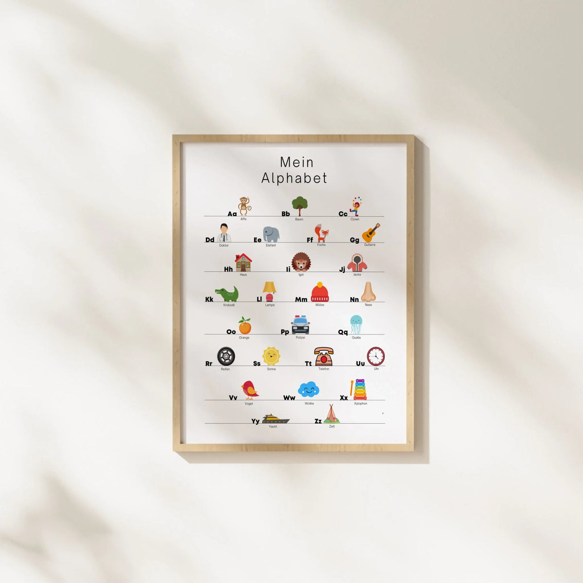 Kinderzimmerposter: Mein Alphabet Little Mathilda Little Mathilda Poster
