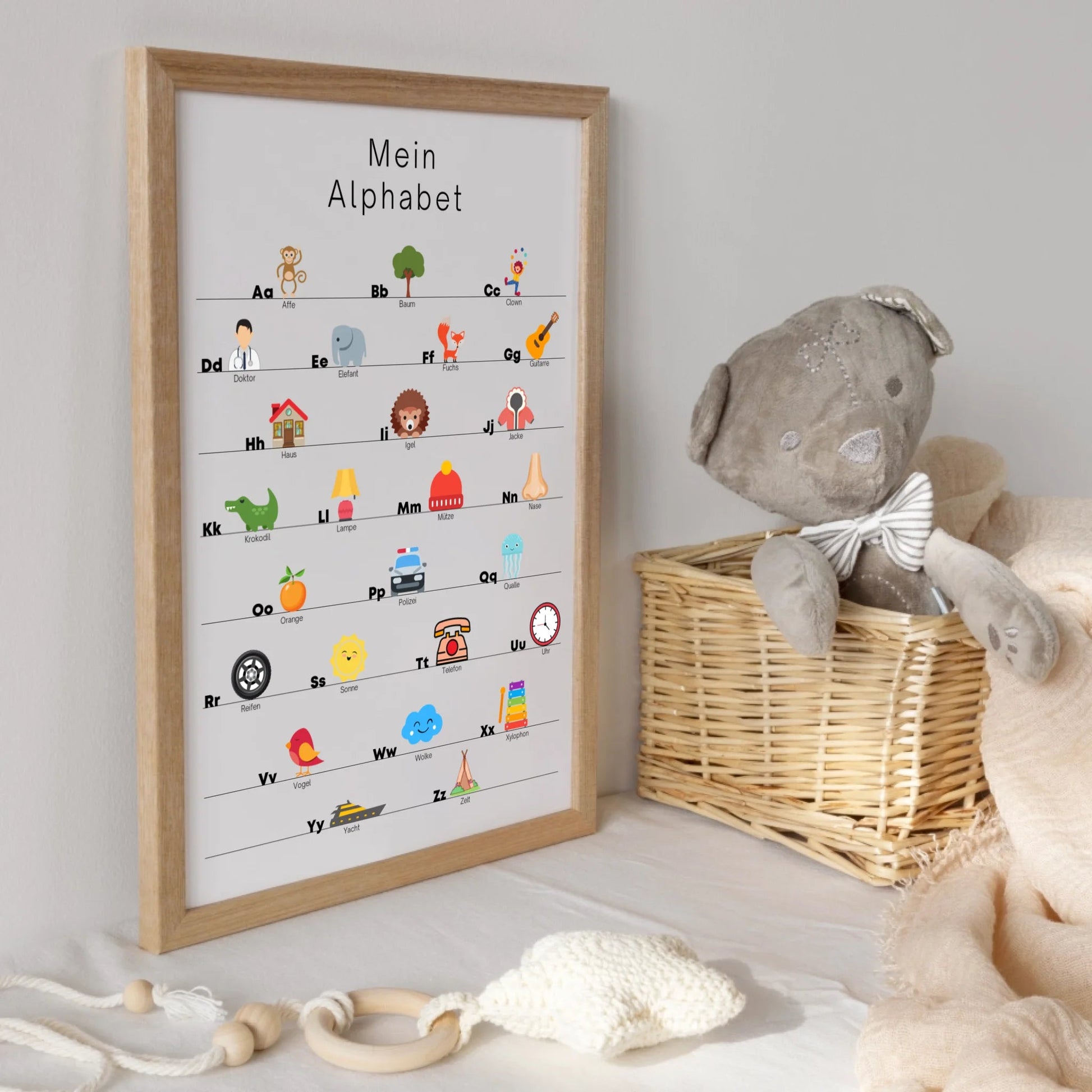 Kinderzimmerposter: Mein Alphabet Little Mathilda Little Mathilda Poster
