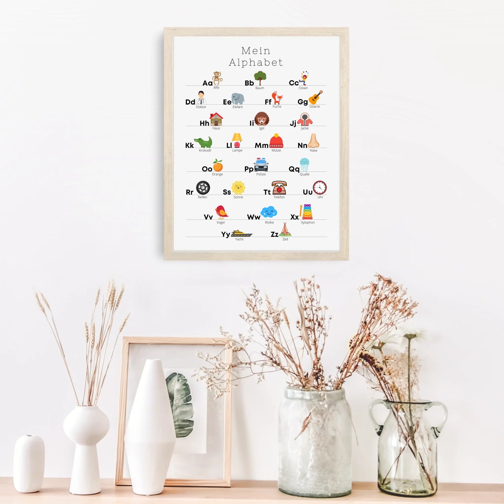 Kinderzimmerposter: Mein Alphabet Little Mathilda Little Mathilda Poster