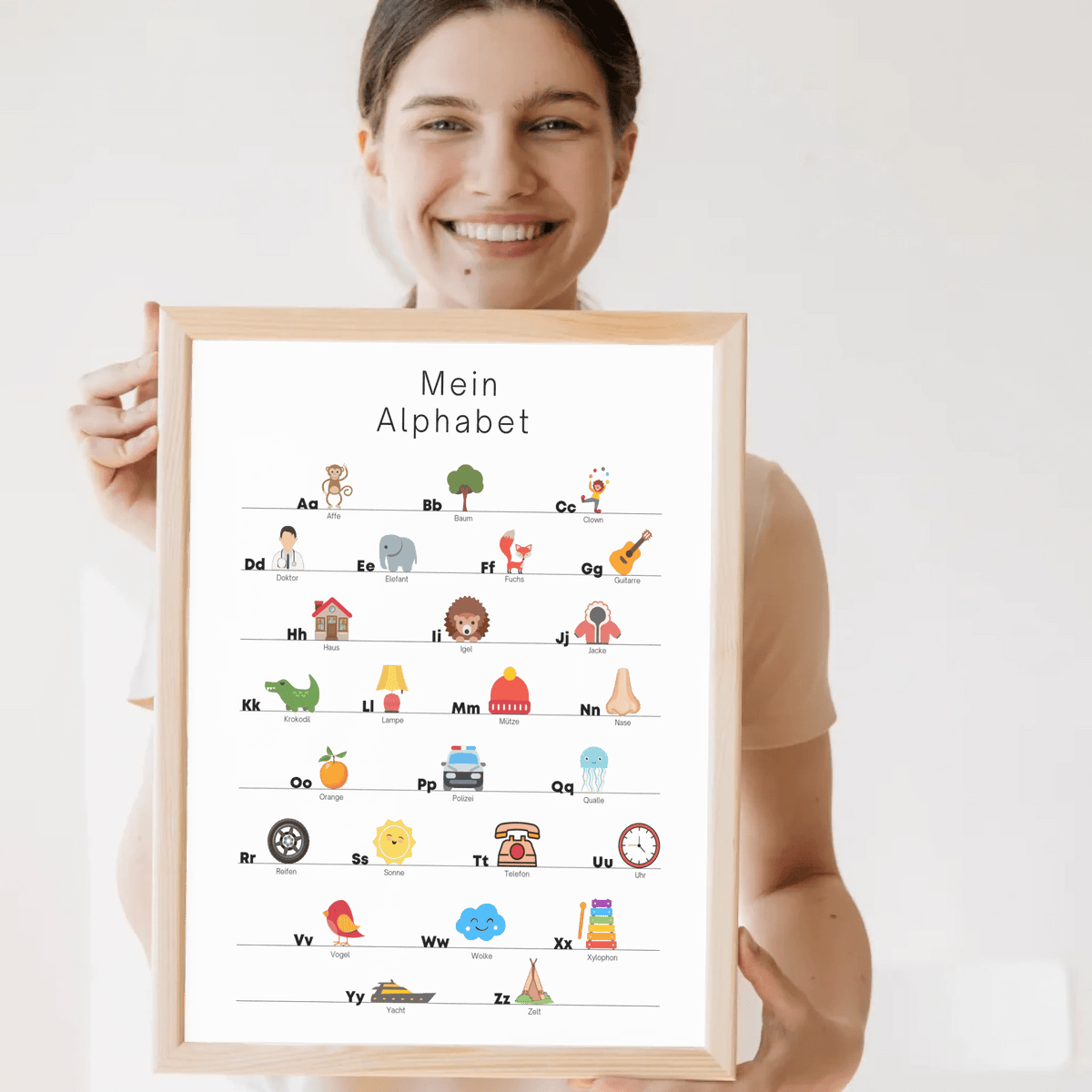 Kinderzimmerposter: Mein Alphabet Little Mathilda Little Mathilda Poster