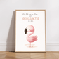 Kinderzimmerposter mit Tiermotiv – „Du bist nie zu klein, um großartig zu sein“ | Poster fürs Baby - & Kinderzimmer Little Mathilda Little Mathilda Poster