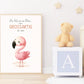 Kinderzimmerposter mit Tiermotiv – „Du bist nie zu klein, um großartig zu sein“ | Poster fürs Baby - & Kinderzimmer Little Mathilda Little Mathilda Poster