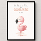 Kinderzimmerposter mit Tiermotiv – „Du bist nie zu klein, um großartig zu sein“ | Poster fürs Baby - & Kinderzimmer Little Mathilda Little Mathilda Poster
