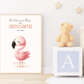 Kinderzimmerposter mit Tiermotiv – „Du bist nie zu klein, um großartig zu sein“ | Poster fürs Baby - & Kinderzimmer Little Mathilda Little Mathilda Poster