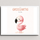 Kinderzimmerposter mit Tiermotiv – „Du bist nie zu klein, um großartig zu sein“ | Poster fürs Baby - & Kinderzimmer Little Mathilda Little Mathilda Poster