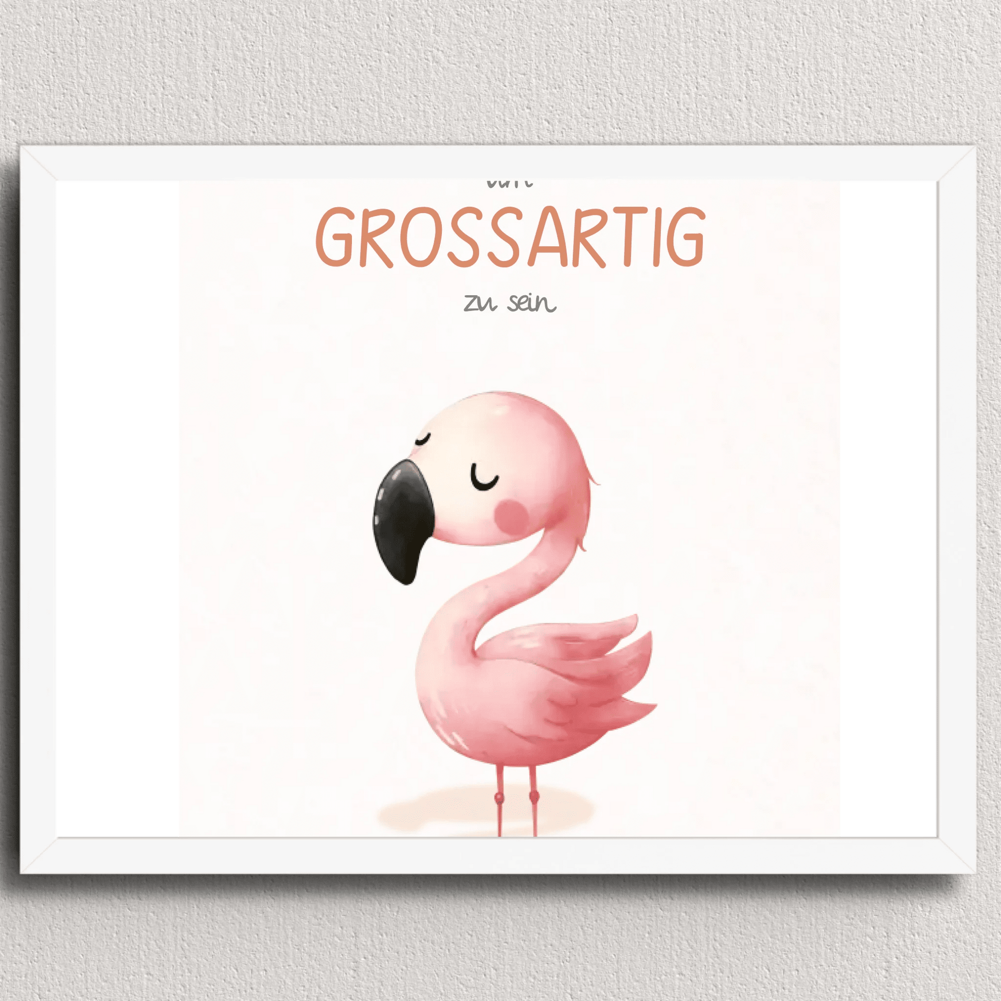 Kinderzimmerposter mit Tiermotiv – „Du bist nie zu klein, um großartig zu sein“ | Poster fürs Baby - & Kinderzimmer Little Mathilda Little Mathilda Poster