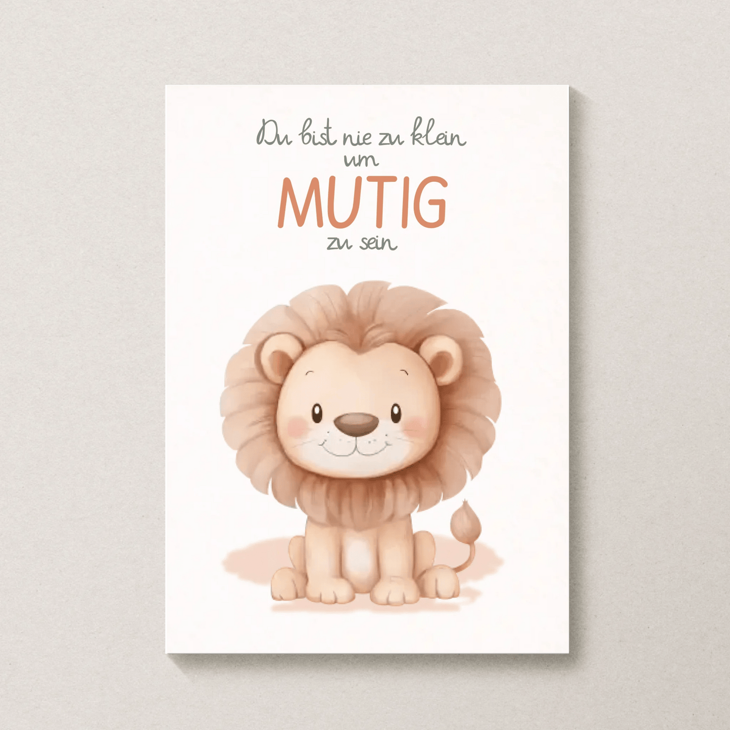 Personalisiertes Poster von Little Mathilda transparent