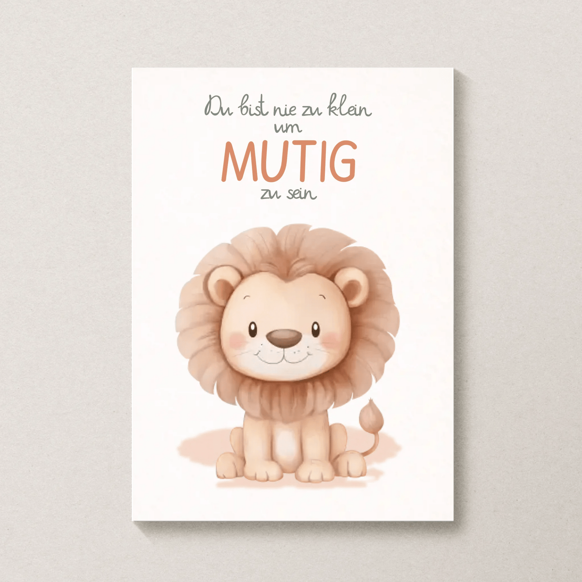 Personalisiertes Poster von Little Mathilda transparent