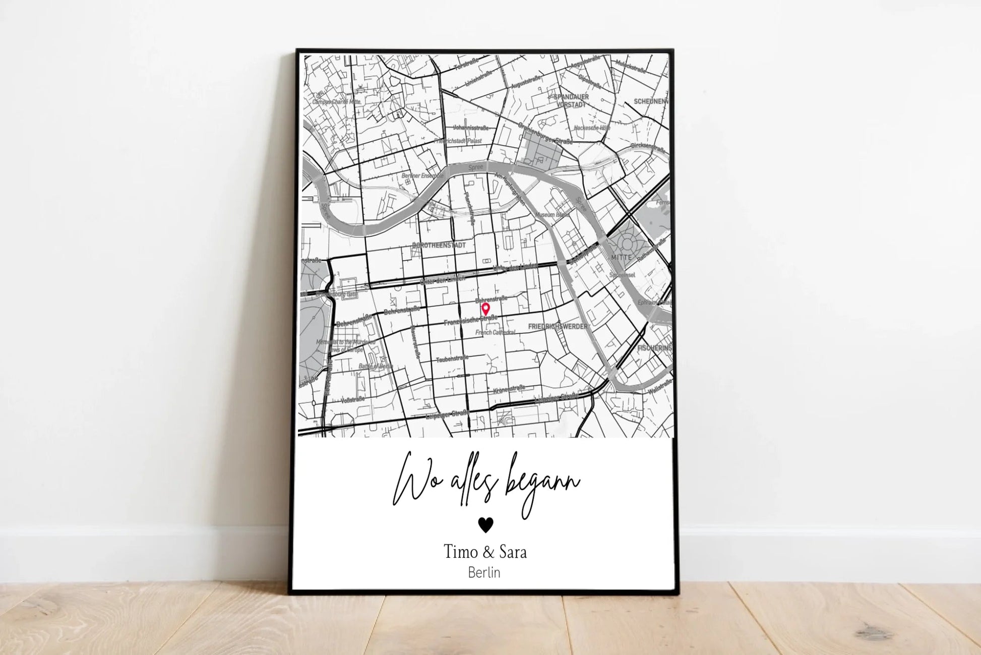 Koordinatenposter: Wo alles begann Little Mathilda Little Mathilda Poster