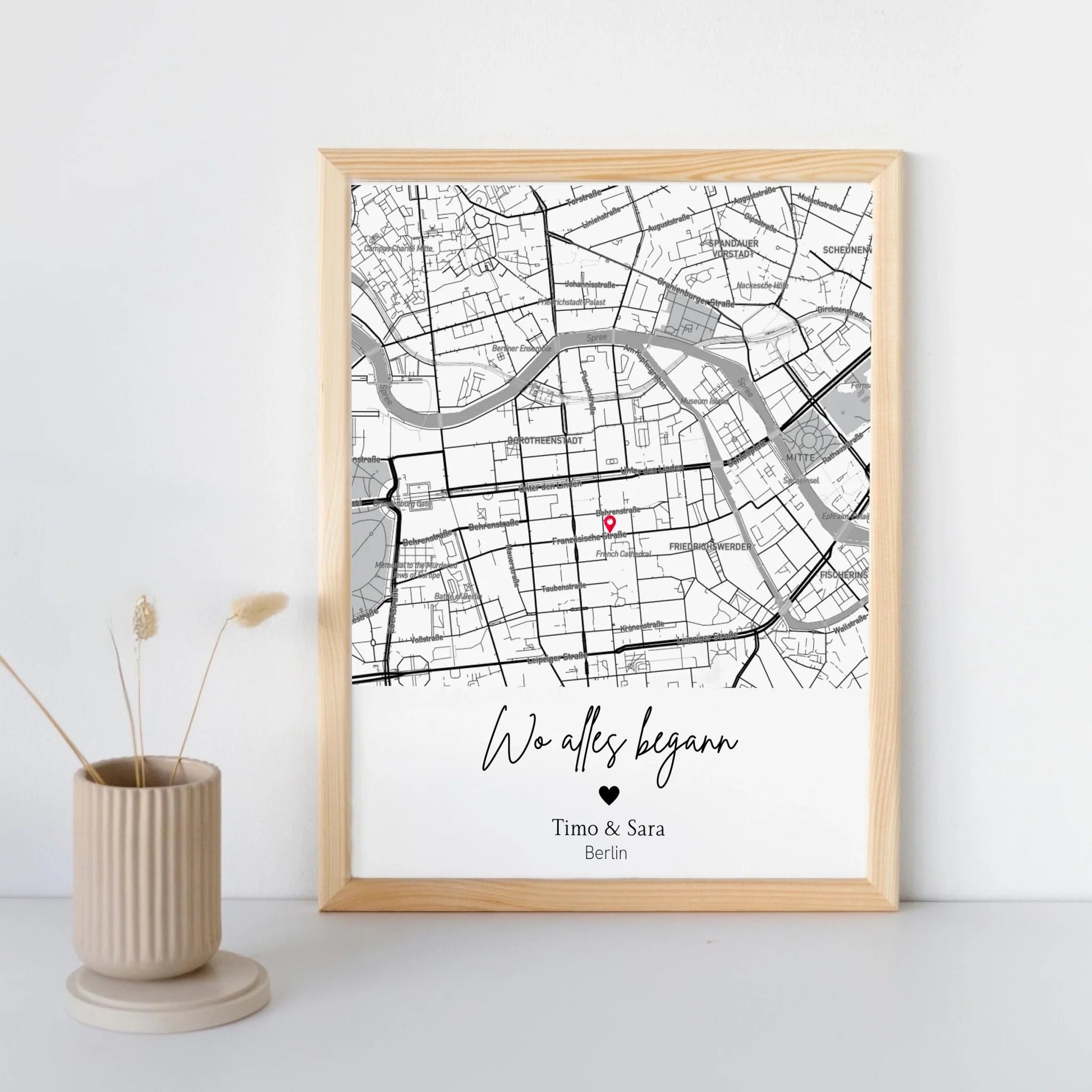 Koordinatenposter: Wo alles begann Little Mathilda Little Mathilda Poster