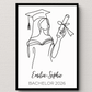 Personalisierte Abschluss-Poster 2026 mit Namen – Geschenk zum Schulabschluss Little Mathilda Little Mathilda Poster