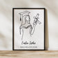Personalisierte Abschluss-Poster 2026 mit Namen – Geschenk zum Schulabschluss Little Mathilda Little Mathilda Poster