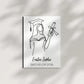 Personalisierte Abschluss-Poster 2026 mit Namen – Geschenk zum Schulabschluss Little Mathilda Little Mathilda Poster