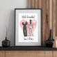 Personalisierte Poster: Beste Freundin Little Mathilda Little Mathilda Poster