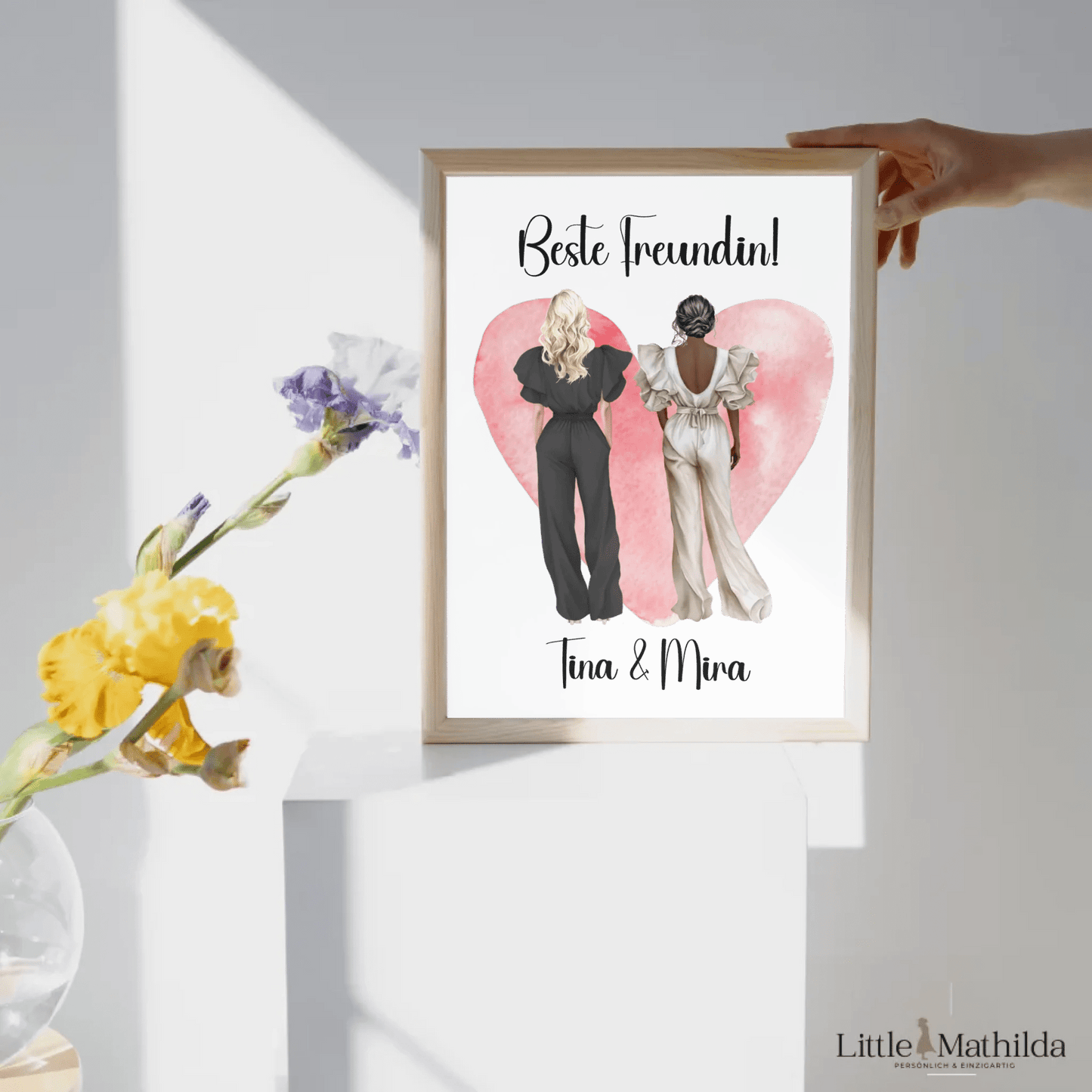 Personalisierte Poster: Beste Freundin Little Mathilda Little Mathilda Poster