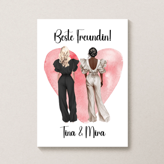 Personalisierte Poster: Beste Freundin Little Mathilda Little Mathilda Poster