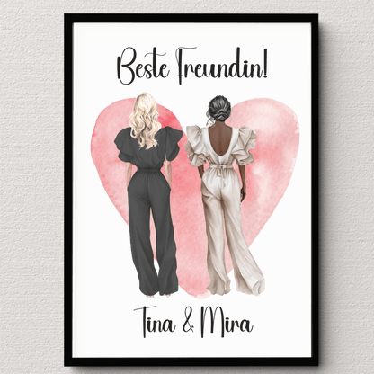 Personalisierte Poster: Beste Freundin Little Mathilda Little Mathilda Poster