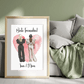 Personalisierte Poster: Beste Freundin Little Mathilda Little Mathilda Poster