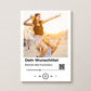 Personalisierte Poster mit Lieblingssong und Wunschfoto Little Mathilda Little Mathilda Poster