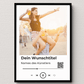 Personalisierte Poster mit Lieblingssong und Wunschfoto Little Mathilda Little Mathilda Poster