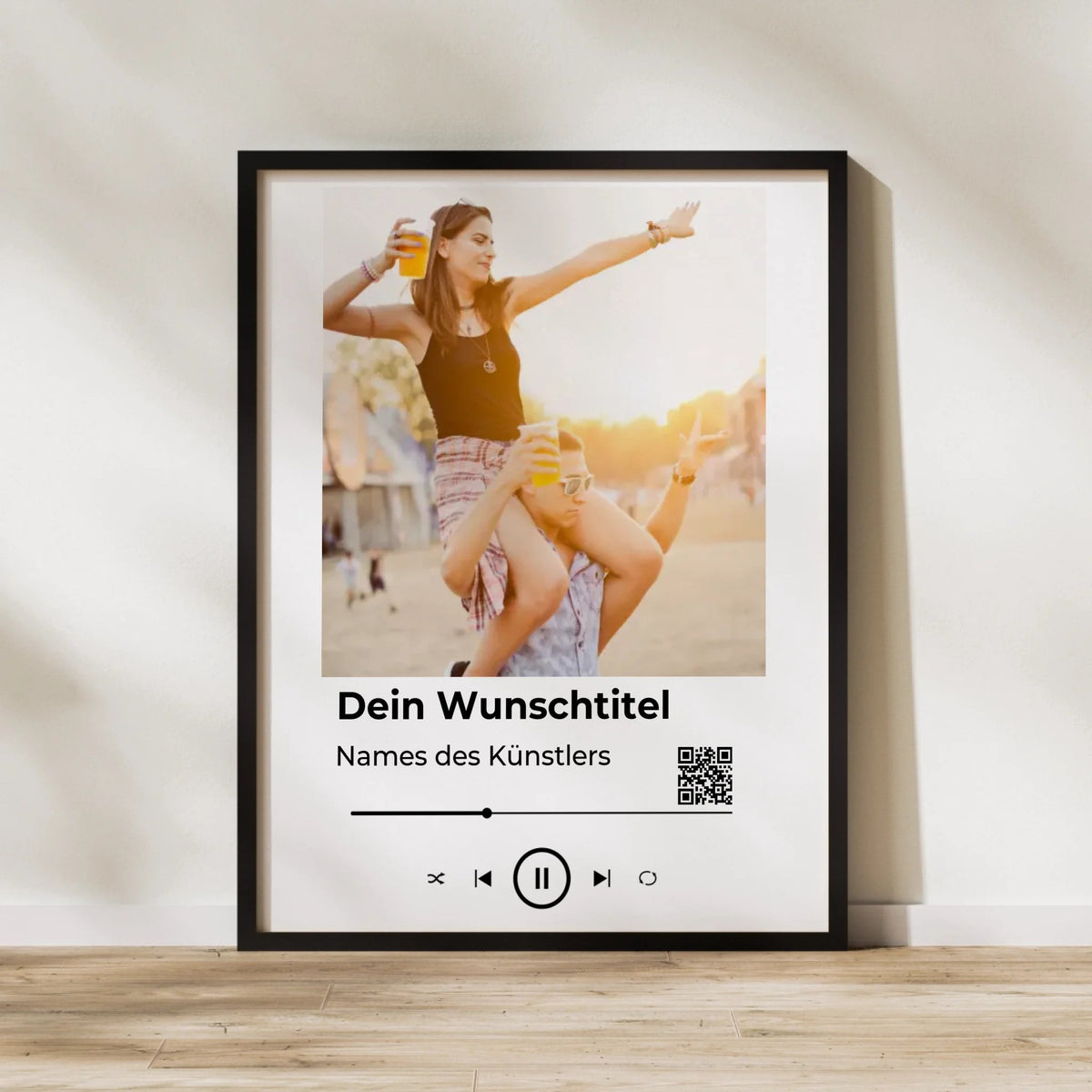 Personalisierte Poster mit Lieblingssong und Wunschfoto Little Mathilda Little Mathilda Poster