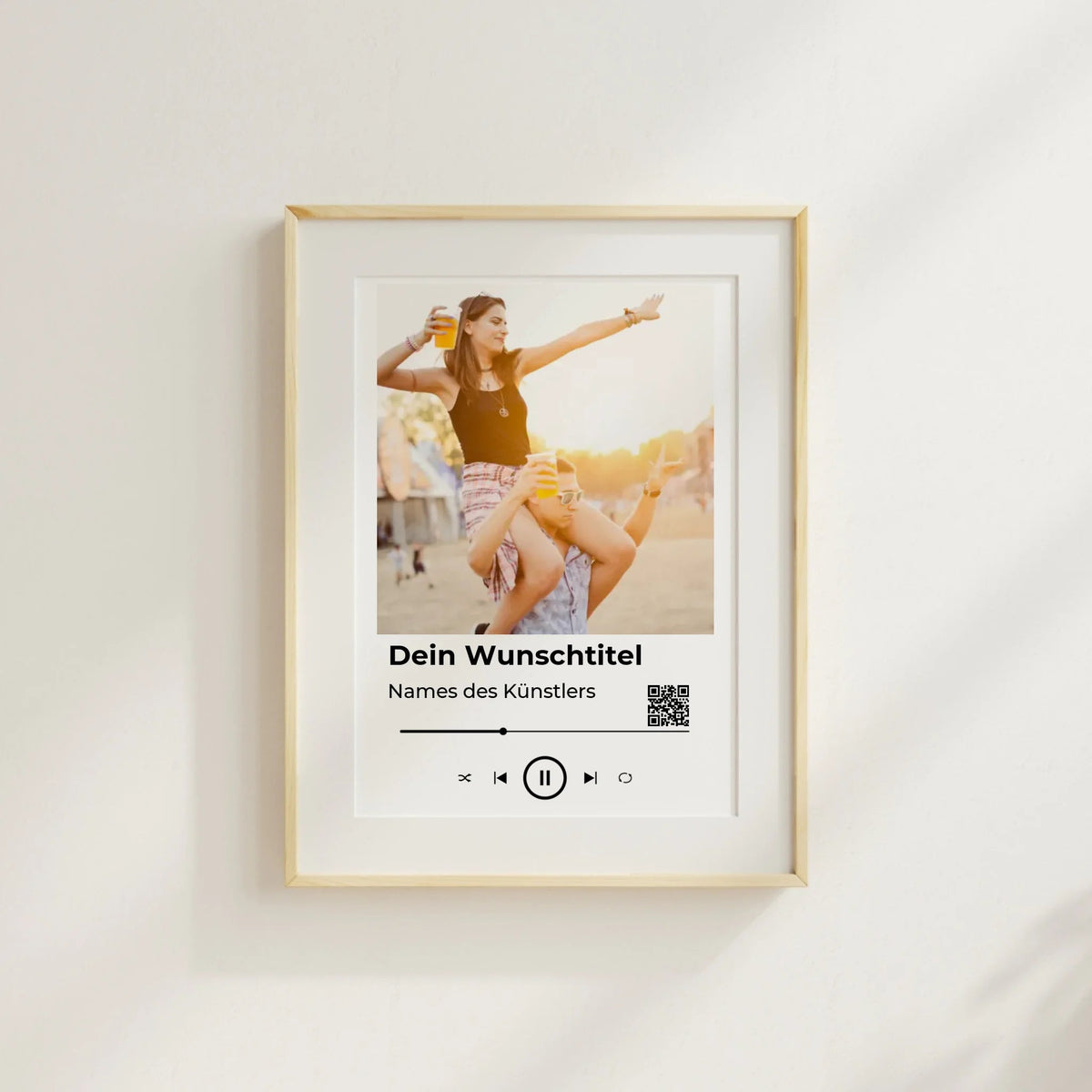 Personalisierte Poster mit Lieblingssong und Wunschfoto Little Mathilda Little Mathilda Poster