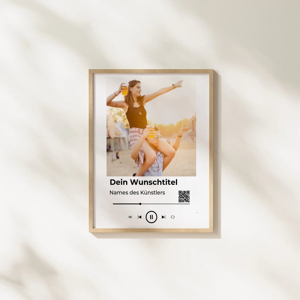 Personalisierte Poster mit Lieblingssong und Wunschfoto Little Mathilda Little Mathilda Poster