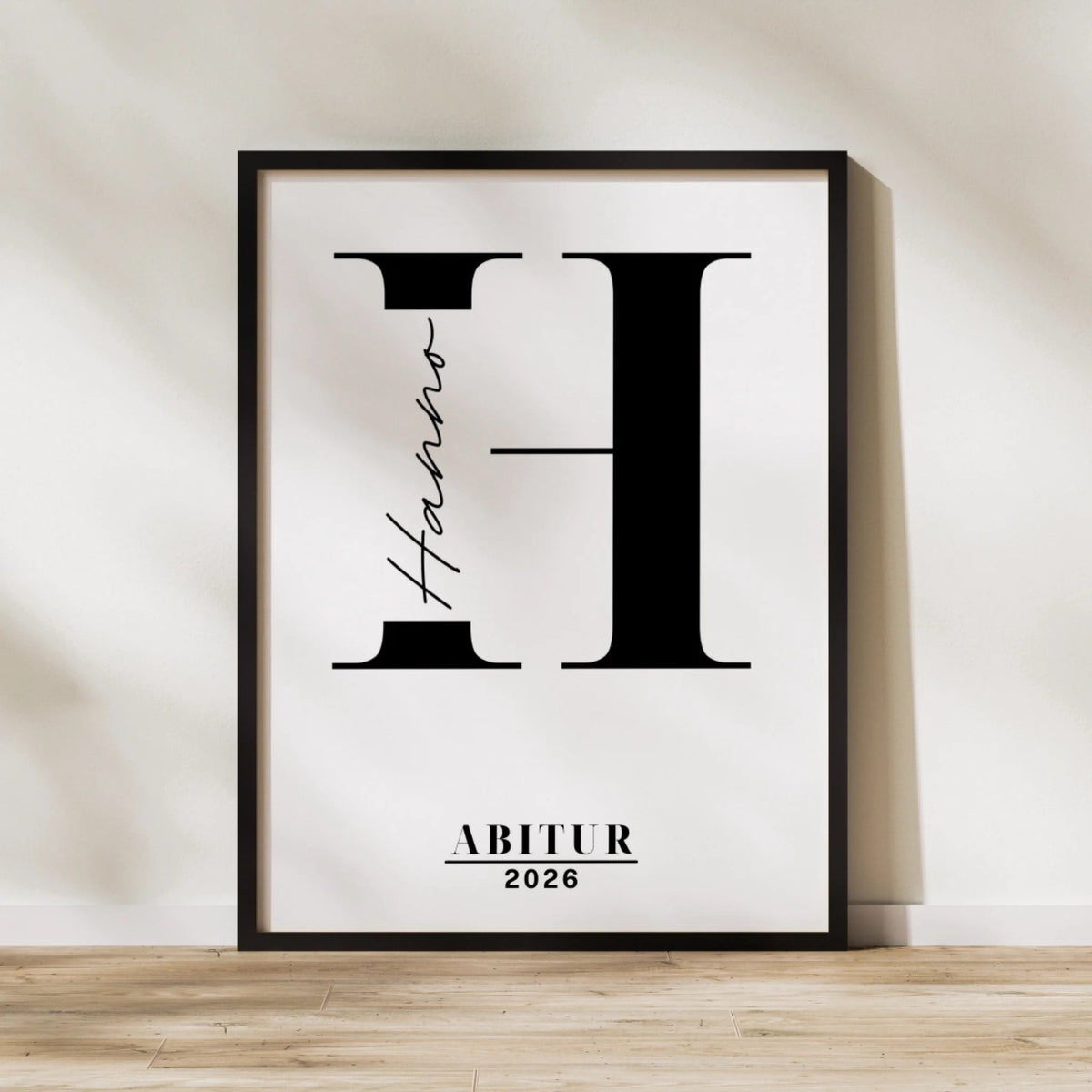 Personalisiertes Abschluss-Poster mit Namen – Geschenk zum Schulabschluss Little Mathilda Little Mathilda Poster