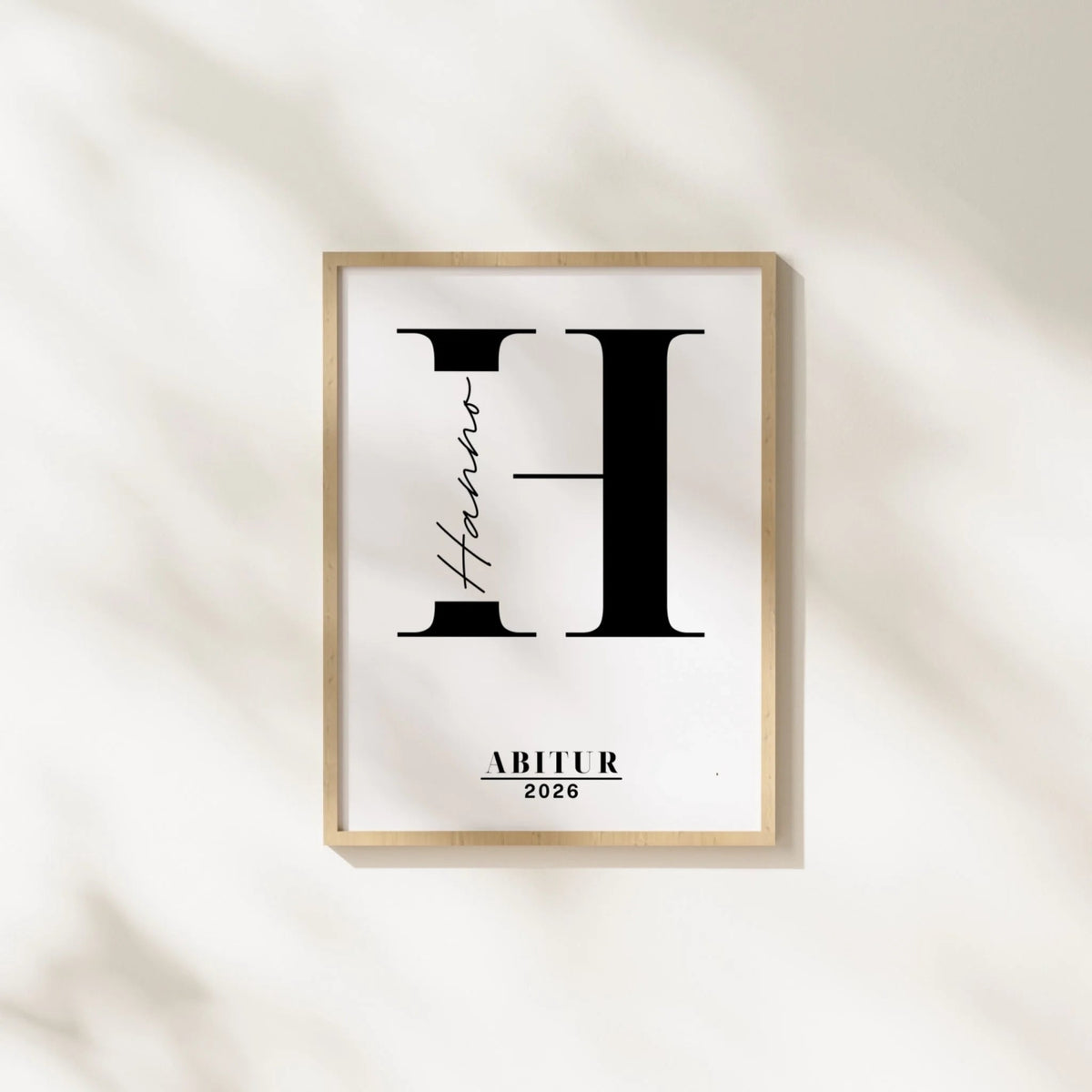 Personalisiertes Abschluss-Poster mit Namen – Geschenk zum Schulabschluss Little Mathilda Little Mathilda Poster