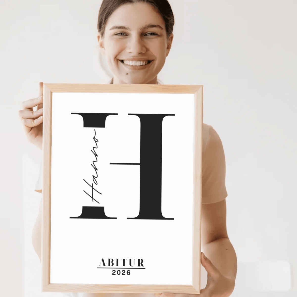 Personalisiertes Abschluss-Poster mit Namen – Geschenk zum Schulabschluss Little Mathilda Little Mathilda Poster