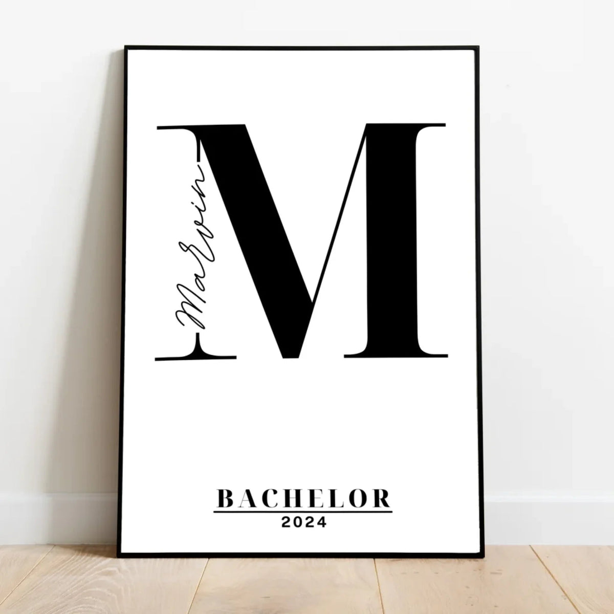 Personalisiertes Abschluss-Poster mit Namen – Geschenk zum Schulabschluss Little Mathilda Little Mathilda Poster