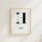 Personalisiertes Abschluss-Poster mit Namen – Geschenk zum Schulabschluss Little Mathilda Little Mathilda Poster