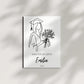 Personalisiertes Abschlussposter 2026 mit Name, Abschluss & Jahr Little Mathilda Little Mathilda Poster