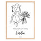 Personalisiertes Abschlussposter 2026 mit Name, Abschluss & Jahr Little Mathilda Little Mathilda Poster