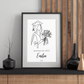 Personalisiertes Abschlussposter 2026 mit Name, Abschluss & Jahr Little Mathilda Little Mathilda Poster