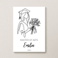 Personalisiertes Abschlussposter 2026 mit Name, Abschluss & Jahr Little Mathilda Little Mathilda Poster
