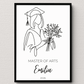 Personalisiertes Abschlussposter 2026 mit Name, Abschluss & Jahr Little Mathilda Little Mathilda Poster