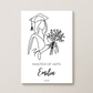 Personalisiertes Abschlussposter 2026 mit Name, Abschluss & Jahr Little Mathilda Little Mathilda Poster
