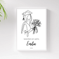 Personalisiertes Abschlussposter 2026 mit Name, Abschluss & Jahr Little Mathilda Little Mathilda Poster