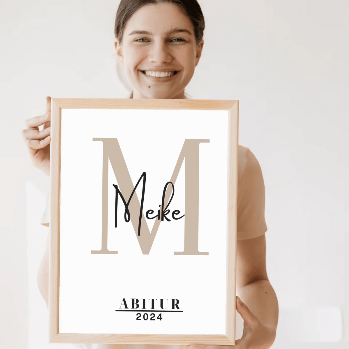 Personalisiertes Abschlussposter mit Namen – Moderne Wanddeko zum Schulabschluss Little Mathilda Little MAthilda Poster