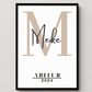 Personalisiertes Abschlussposter mit Namen – Moderne Wanddeko zum Schulabschluss Little Mathilda Little MAthilda Poster