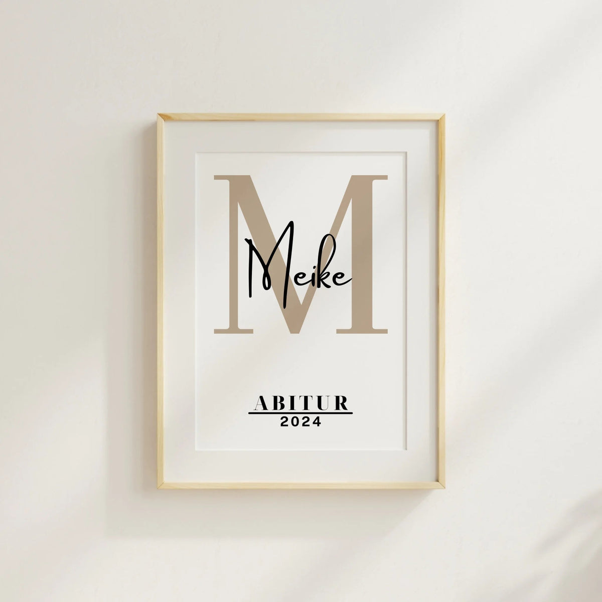 Personalisiertes Abschlussposter mit Namen – Moderne Wanddeko zum Schulabschluss Little Mathilda Little MAthilda Poster