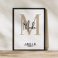 Personalisiertes Abschlussposter mit Namen – Moderne Wanddeko zum Schulabschluss Little Mathilda Little MAthilda Poster