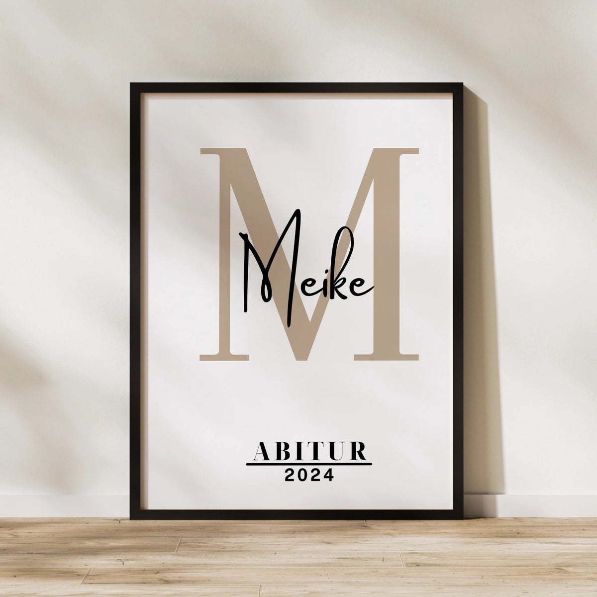 Personalisiertes Abschlussposter mit Namen – Moderne Wanddeko zum Schulabschluss Little Mathilda Little MAthilda Poster