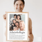 Personalisiertes Definitionsposter - Arbeitskollegin mit Wunschfoto Little Mathilda Little Mathilda Poster
