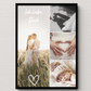 Personalisiertes Familienposter „Ich liebe dich“ – 4 Wunschfotos Little Mathilda Little Mathilda Poster