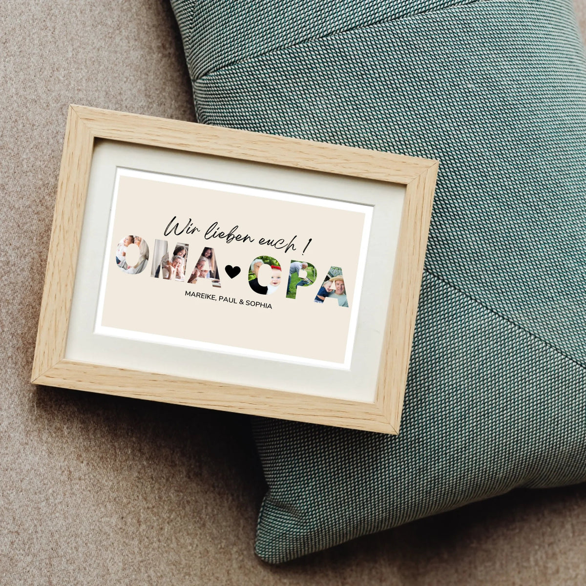 Personalisiertes Foto-Poster für Oma und Opa Little Mathilda Little Mathilda Poster