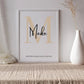 Personalisiertes Geburtsposter - Geburtsanzeiger Little Mathilda Little Mathilda Poster