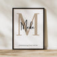 Personalisiertes Geburtsposter – Geschenk zur Geburt Little Mathilda Little Mathilda Poster