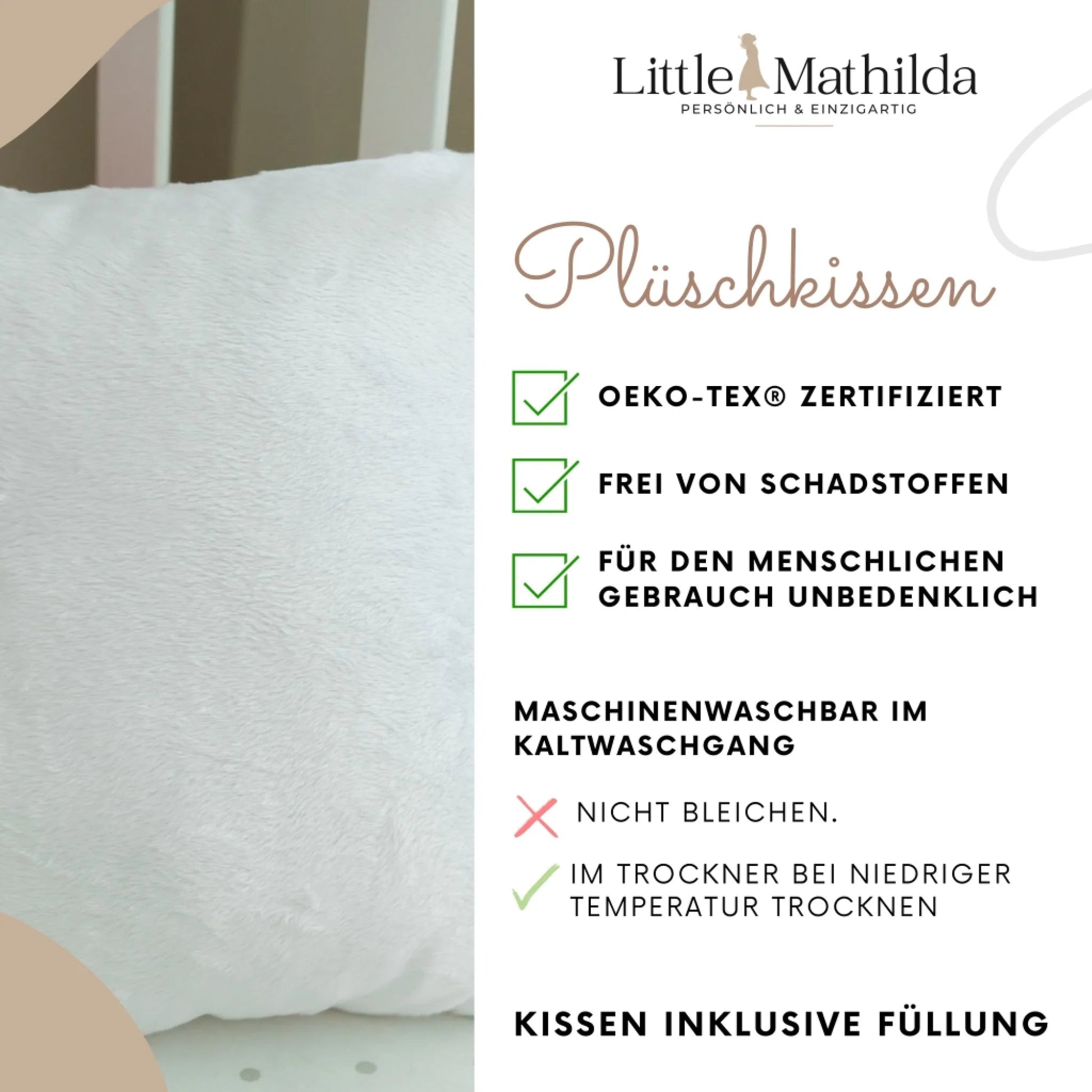 Personalisiertes Geburtsposter mit Bär, Luftballons und Geburtsdaten Little Mathilda Little Mathilda Poster